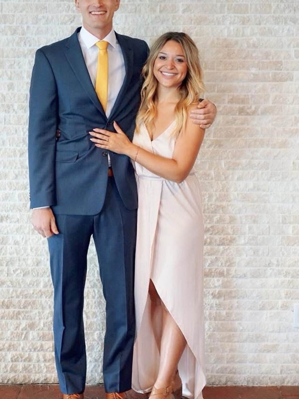 BCBGeneration Blush Maxi dress
